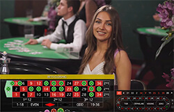 Live игры в казино Живой дилер крутит рулетку